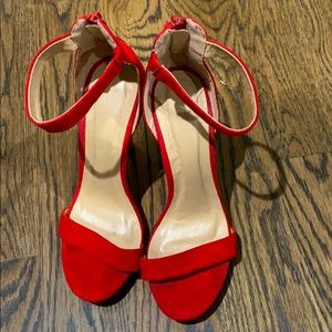 Cute red heels